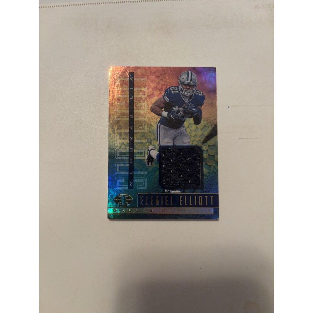 2017 Panini Illusions - Spotlight Memorabilia Ezekiel Elliott #SP-EE (MEM)